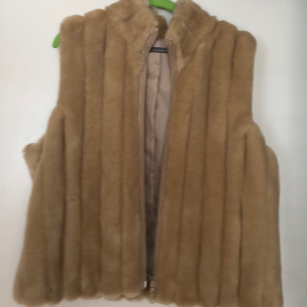 Liz Claiborne Faux Fur Vest